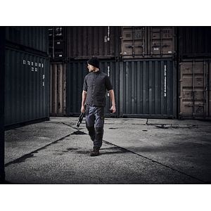 Pantaloni cu multiple buzunare, W34 L32, marime 44, gri • Site Harrier