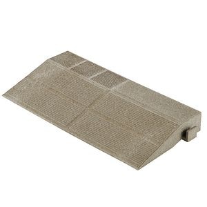 Plinta, compozit, maro Angara, 40 x 20 x 4.5 cm • Blooma