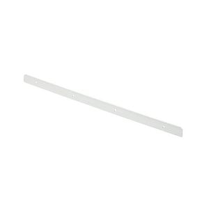 Terminatie blat, gri, 2.8  x 3  x 8 cm, aliaj de aluminiu  GoodHome Nantua