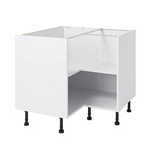 Corp de baza colt, 930 mm, alb  GoodHome