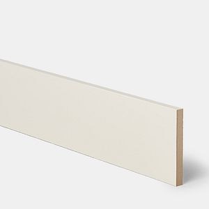 Plinta de bucatarie, MDF, crem, aspect lucios, 2400mm x 16 mm x 150 mm  GoodHome Stevia