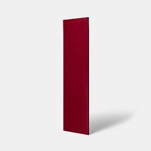 Panou terminal pentru coloana GOODHOME Stevia, 2400 x 610 x 18 mm, rosu