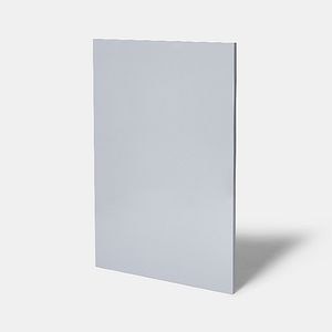 Panou baza, 87 x 59 x 2 cm, gri, lucios  GoodHome Alisma