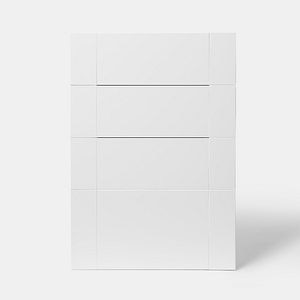 Front usa GOODHOME Alpinia, 49.7 x 71.5 cm, alb mat