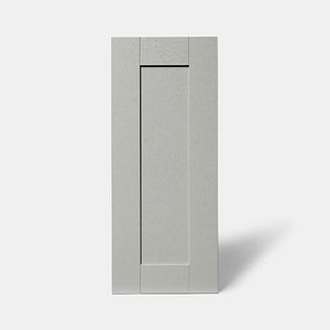 Front usa, 30 cm, gri, finisaj lemn • GoodHome Alpinia