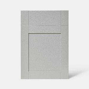 Front usa SERT, gri, lucios, 50 cm • GoodHome
