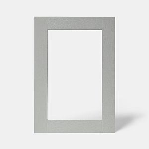 Front usa cu sticla, 50 cm, gri, finisaj lemn • GoodHome Alpinia