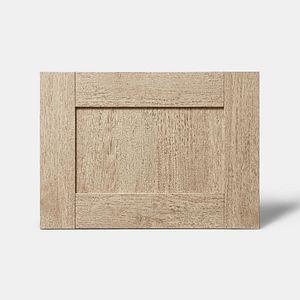 Front usa cu 2 sertare, 50 cm, maro, finisaj stejar • GoodHome Alpinia