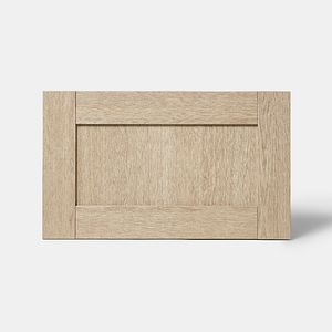 Front usa cu 2 sertare, 60 cm, maro, finisaj stejar • GoodHome Alpinia