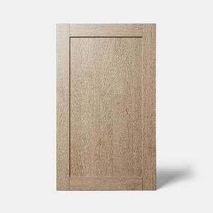 Front usa, 50:50, 60 cm, maro, finisaj stejar • GoodHome Alpinia