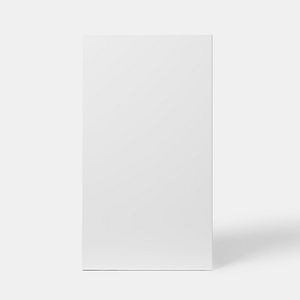 Front usa, alb, finisaj lucios, 40 cm • GoodHome, Stevia