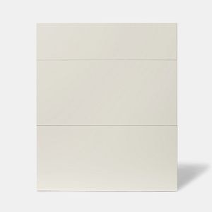Front usa 3 sertare, crem, finisaj lucios, 60 cm • GoodHome, Stevia