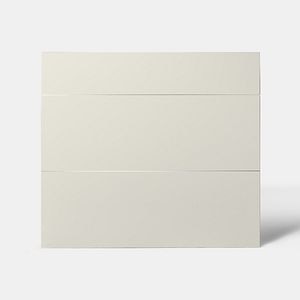 Front usa 3 sertare, crem, finisaj lucios, 80 cm • GoodHome, Stevia