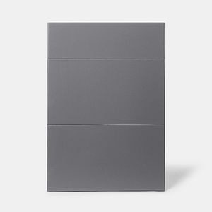 Front usa 3 sertare, negru, 50 cm • GoodHome, Stevia