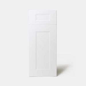 Front usa GOODHOME Artemisia, 29.7 x 71.5 cm, alb mat