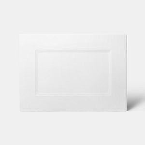 Front pliabil cu 2 sertare, 50 cm, alb • GoodHome Artemisia
