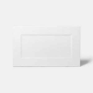 Front pliabil cu 2 sertare, 60 cm, alb • GoodHome Artemisia
