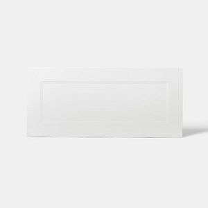 Front pliabil cu 2 sertare, 80 cm, alb • GoodHome Artemisia