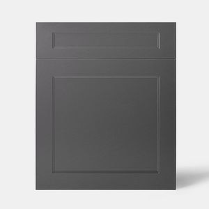 Front usa sertar, 60 cm, gri, mat • GoodHome Artemisia