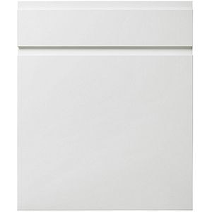 Front usa sertar GOODHOME Garcinia, 59.7 x 71.5 cm, alb lucios