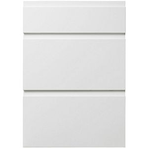 Front usa sertar GOODHOME Garcinia, 49.7 x 71.5 cm, alb lucios