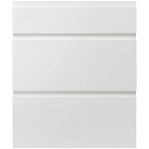 Front usa sertar GOODHOME Garcinia, 59.7 x 71.5 cm, alb lucios