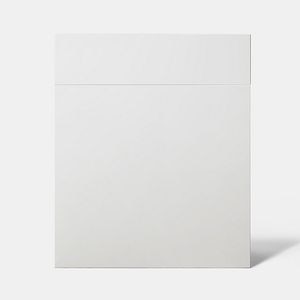 Front usa cu sertare, 60 cm, alb, lucios  GoodHome Alisma