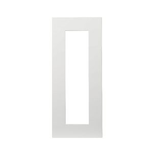 Front usa sticla, 30 cm, alb, lucios • GoodHome Alisma