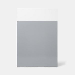 Front usa cu sertare, 50 cm, gri, lucios • GoodHome Alisma