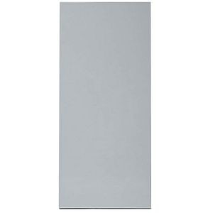 Front usa GOODHOME Alisma, MDF, 40 x 90 cm, gri deschis lucios