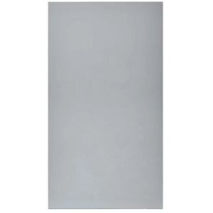 Front usa GOODHOME Alisma, MDF, 50 x 90 cm, gri deschis lucios