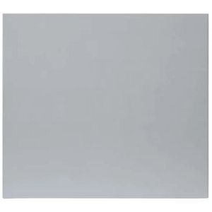 Front usa GOODHOME Alisma, MDF, 40 x 36 cm, gri deschis lucios