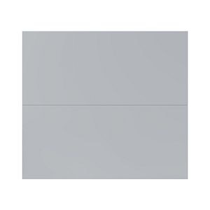 Front usa cu 2 sertare, 80 cm, gri, lucios  GoodHome Alisma