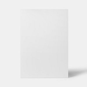 Front usa, 50 cm, alb, mat • GoodHome Balsamita