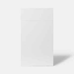 Front usa dulap GOODHOME Balsamita, 72 x 40 x 1.6 cm, alb