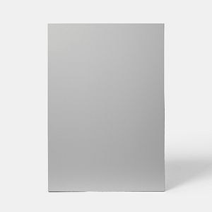 Front usa, 50 cm, gri, mat • GoodHome Balsamita