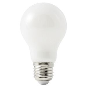 Bec LED, E27, 60 W, 2700 K, sticla alba • Diall