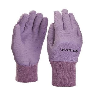 Manusa Verve de gradinarit, impregnata din latex, marime S, mov deschis 
