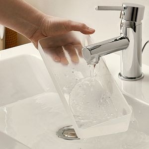 Raft, alb transparent, PP, 280 x 46 x 108 mm  GoodHome Koros