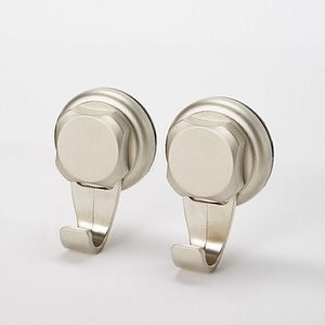 Set 2 carlige, argintiu, ABS, 55 x 80 x 38 mm • GoodHome Tenno