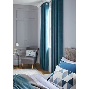 Draperie Novan, albastru, 140 x 260 cm • GoodHome