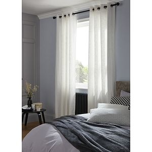 Draperie dellys alb 140x260 cm