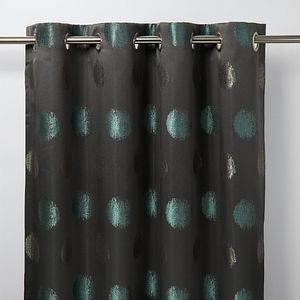 Draperie Kolla, negru, 140 x 260 cm • GoodHome