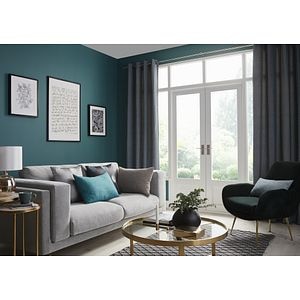 Draperie Digga, albastru, 140 x 260 cm  GoodHome