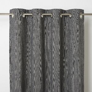 Draperie Tiga, negru, 140 x 260 cm • GoodHome