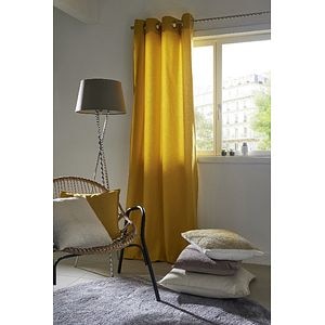 Draperie galbena, 2.6 x 1.4 m • GoodHome Hiva