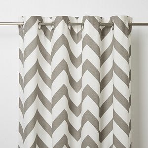 Perdea Wabana, gri, 2.6 x 1.4 m  GoodHome