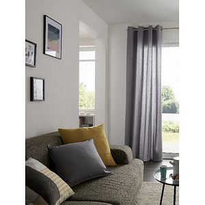 Perdea Hiva, gri, 2.6 x 1.4 m • GoodHome