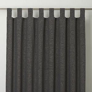 Perdea, gri, 2.6 x 1.4 m