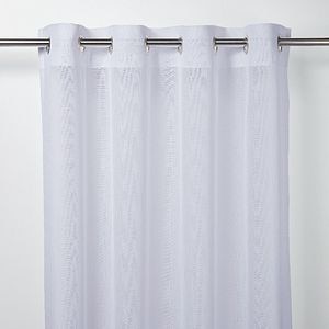 Perdea Damak, alb, 2.6 x 1.4 m • GoodHome